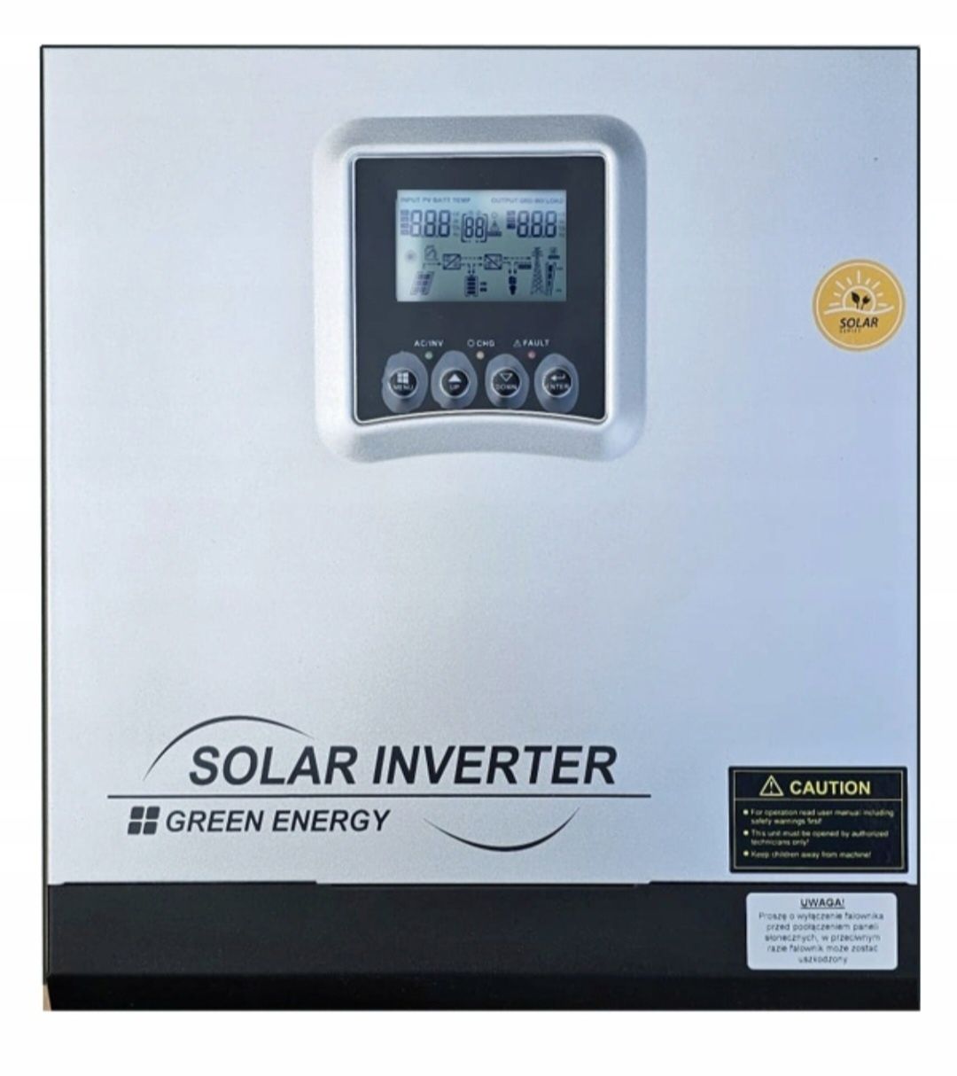 Inwerter Solarny OFF GRID Sinus  Sanyu PV18 3024 VPM  24V / 230V