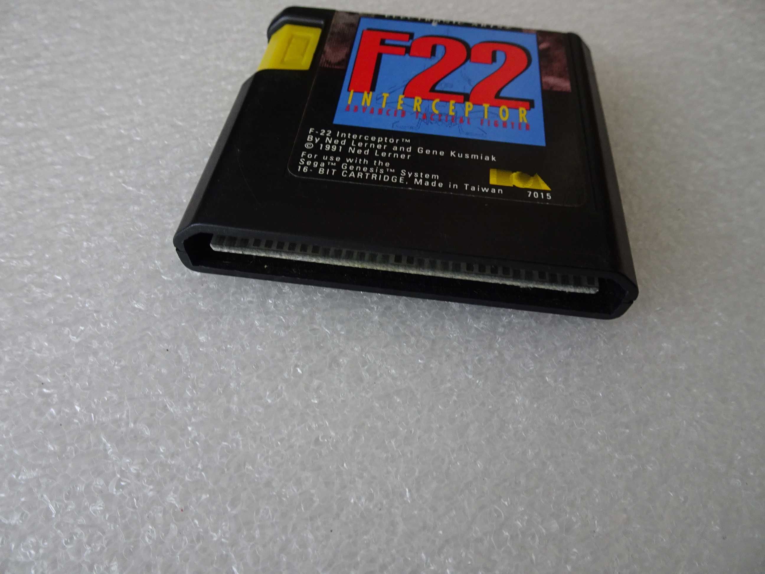Jogo Mega Drive - F22 Interceptor