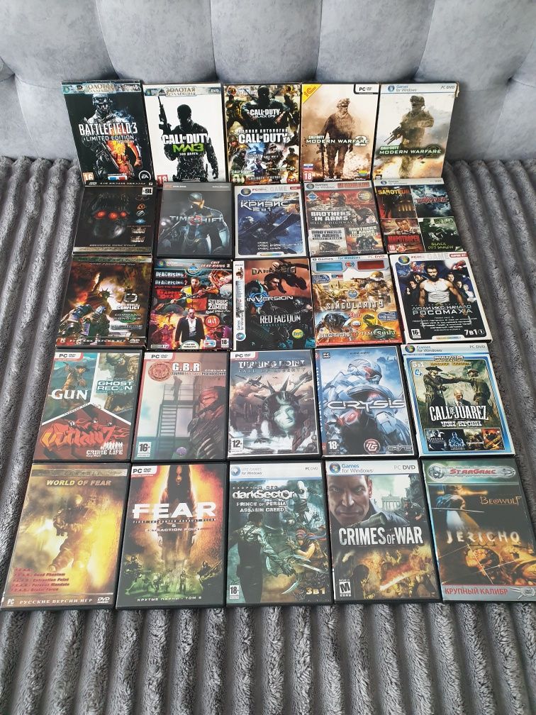 К продаже DVD игры на компьютер
