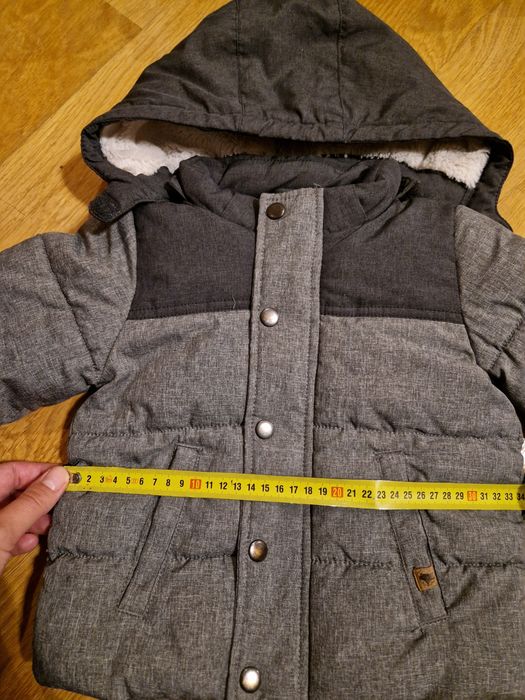 Kurtka chłopięca zimowa h&m  86 92