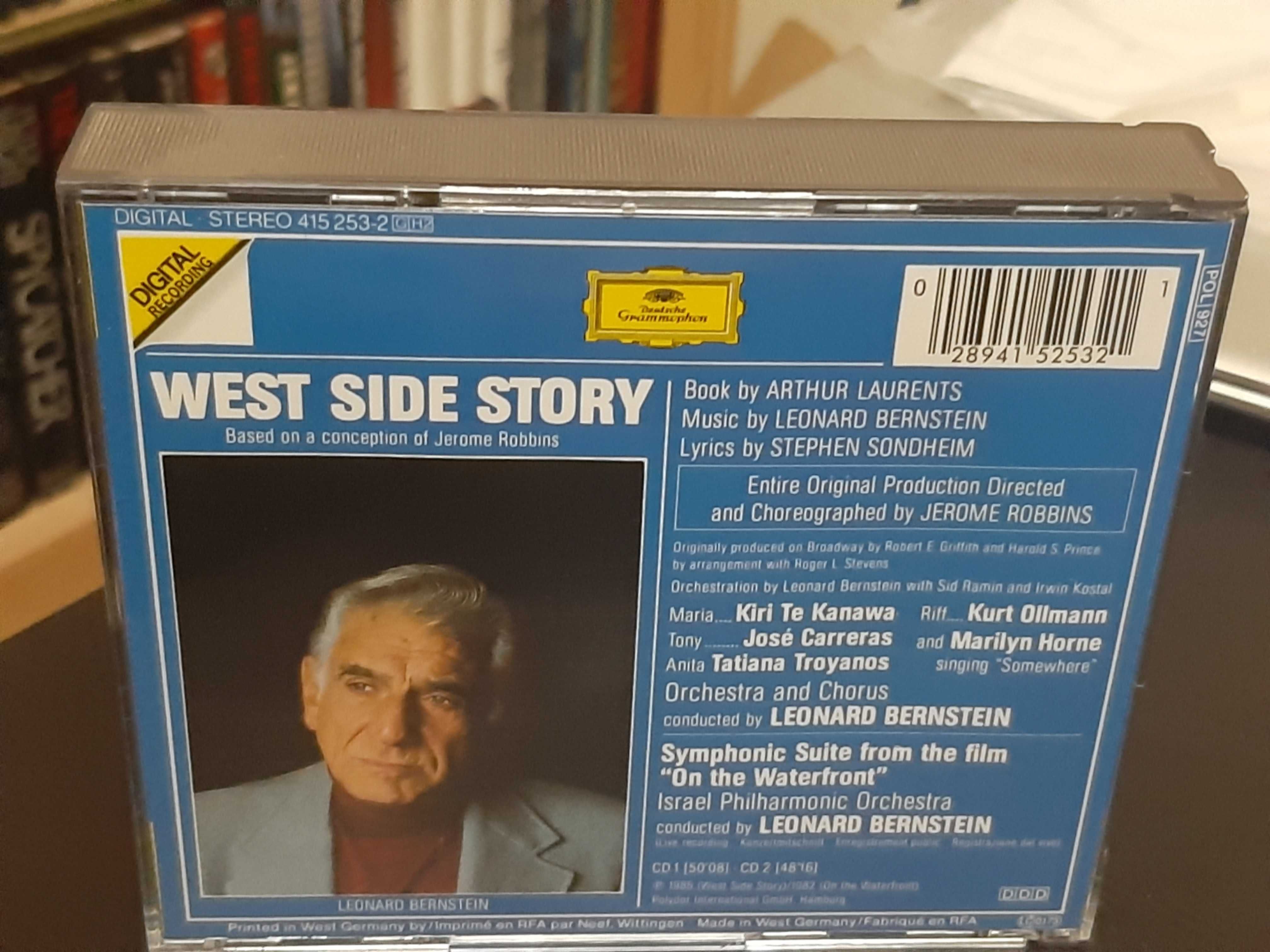 Leonard Bernstein – West Side Story - José Carreras - Te Kanawa - 2 CD