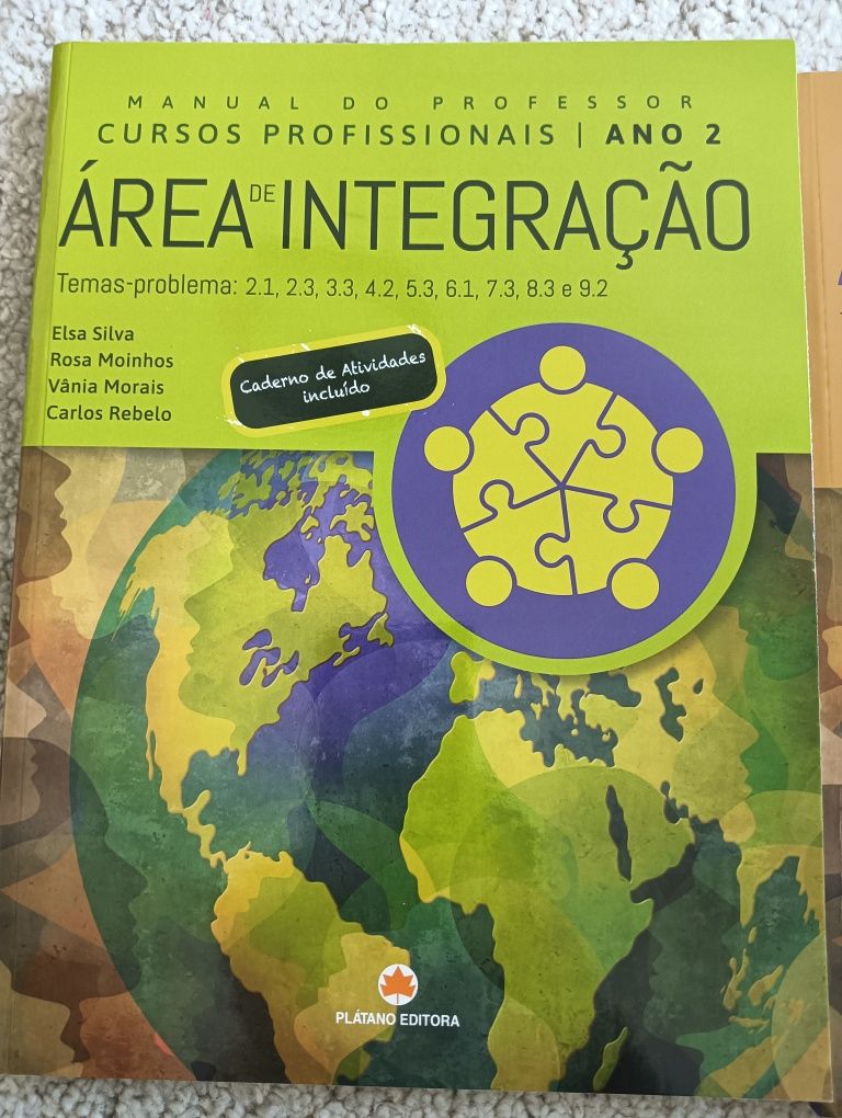 Área de Integração (Ano 2) Ensino Profissional  Plátano Editora Novo*