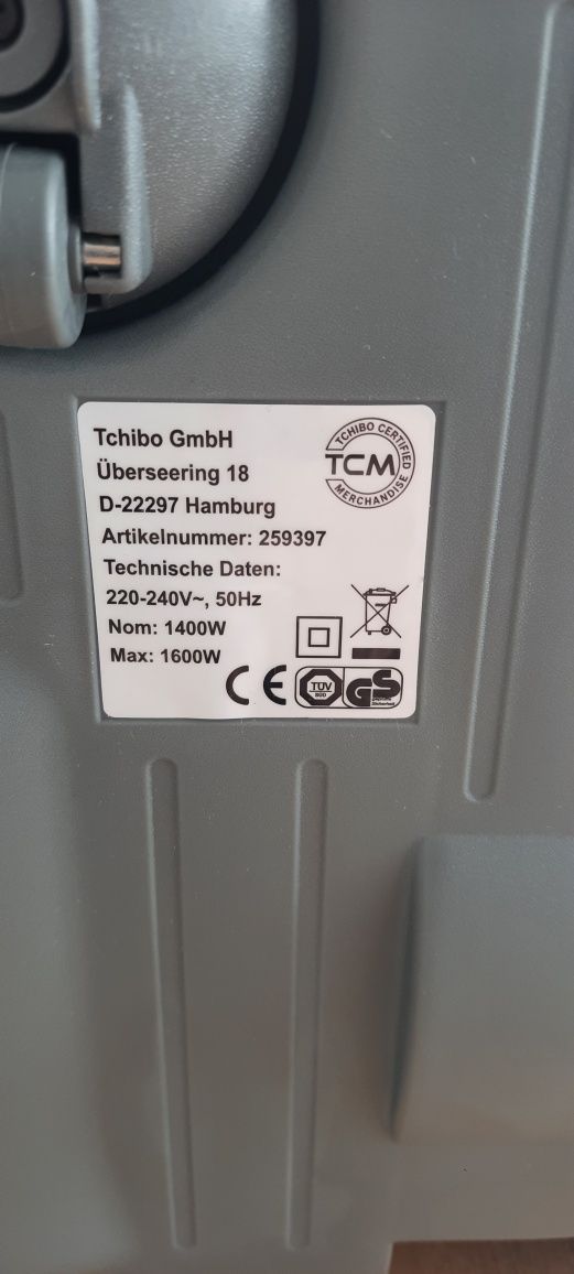 Odkurzacz workowy TCM Tchibo