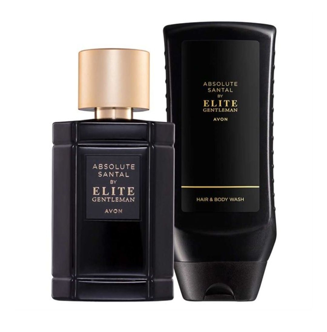 Zestaw kosmetyków Elite Gentleman Absolute Santal dla Niego: Woda +żel