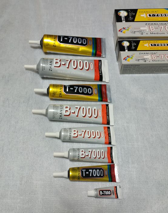 Клей B-7000, 3ml, 15ml, 25ml, 50ml, 110ml, T-7000, ZHANLIDA, для тачс