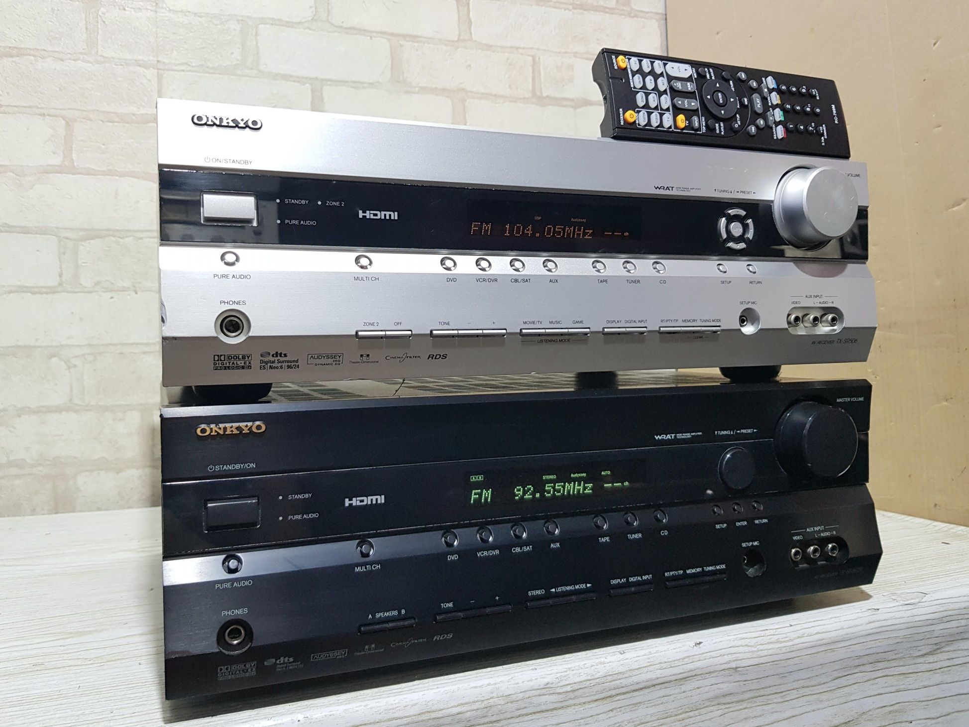Пульт!7.1AV ресивер Onkyo TX-SR505E/506  7x130 б/у з Німеччини