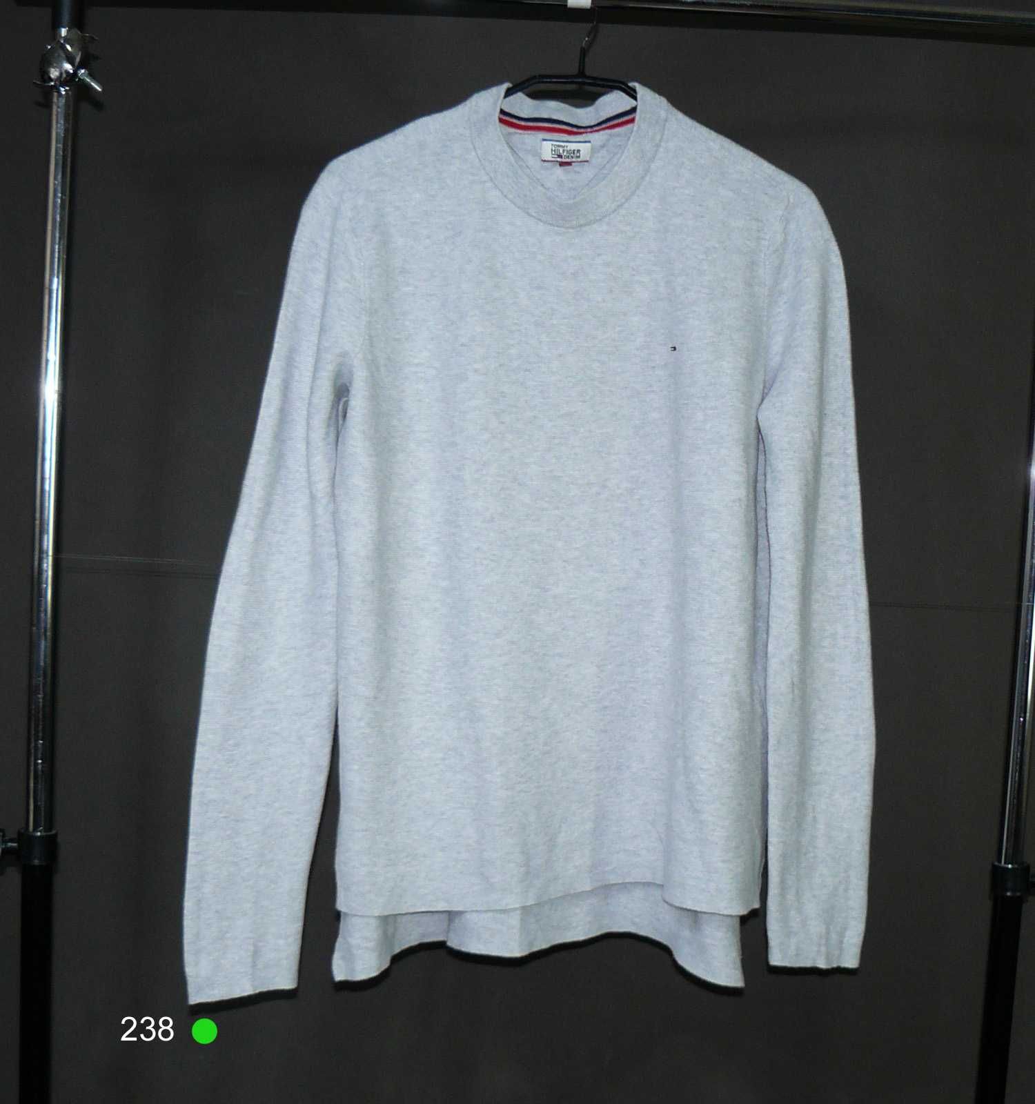 Tommy Hilfiger Atrakcyjny sweterek 93% bawełny roz M/L
