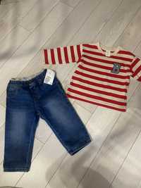 Комплект джинси і кофта для хлопчика H&M.