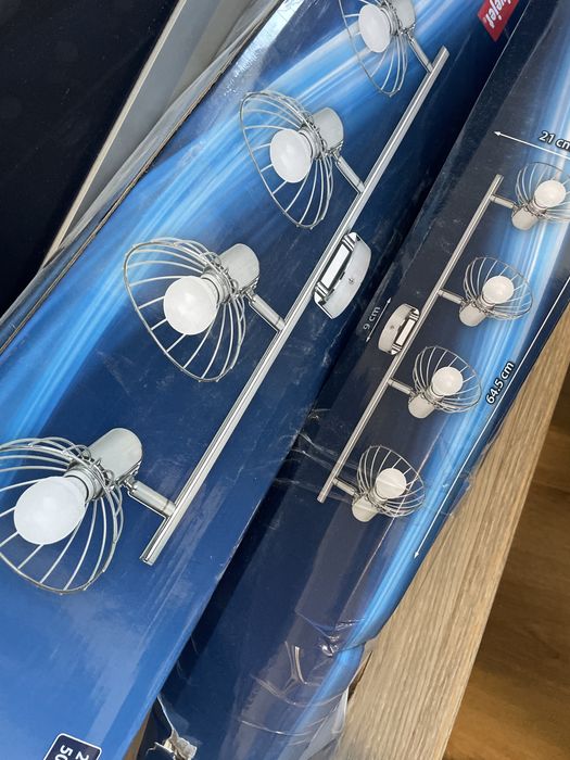 Komplet lamp szyna spot