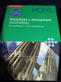 Książka gramatyka z ćwiczeniami hiszpanski