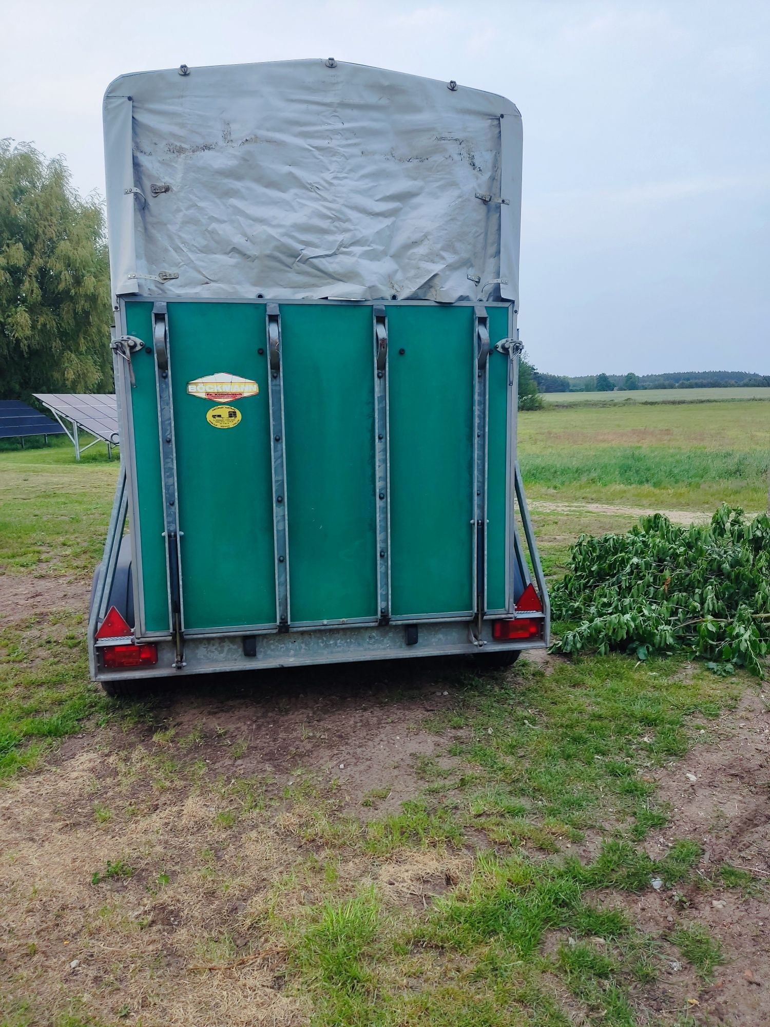Witam na sprzedaż przyczepa samochodowa (bukmanka) do przewozu zwierzą