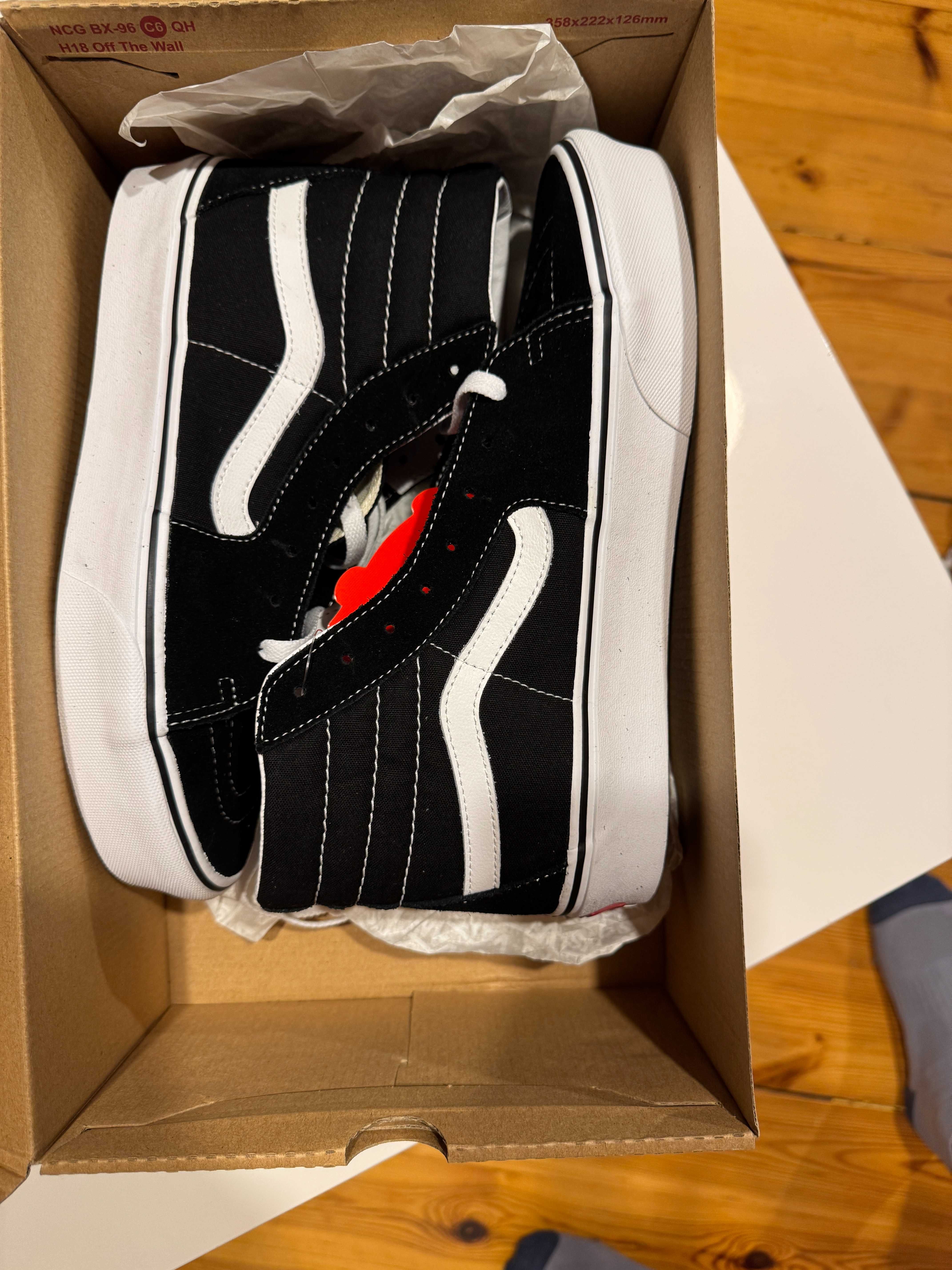 Vans Sk8-Hi czarne - rozmiar 41