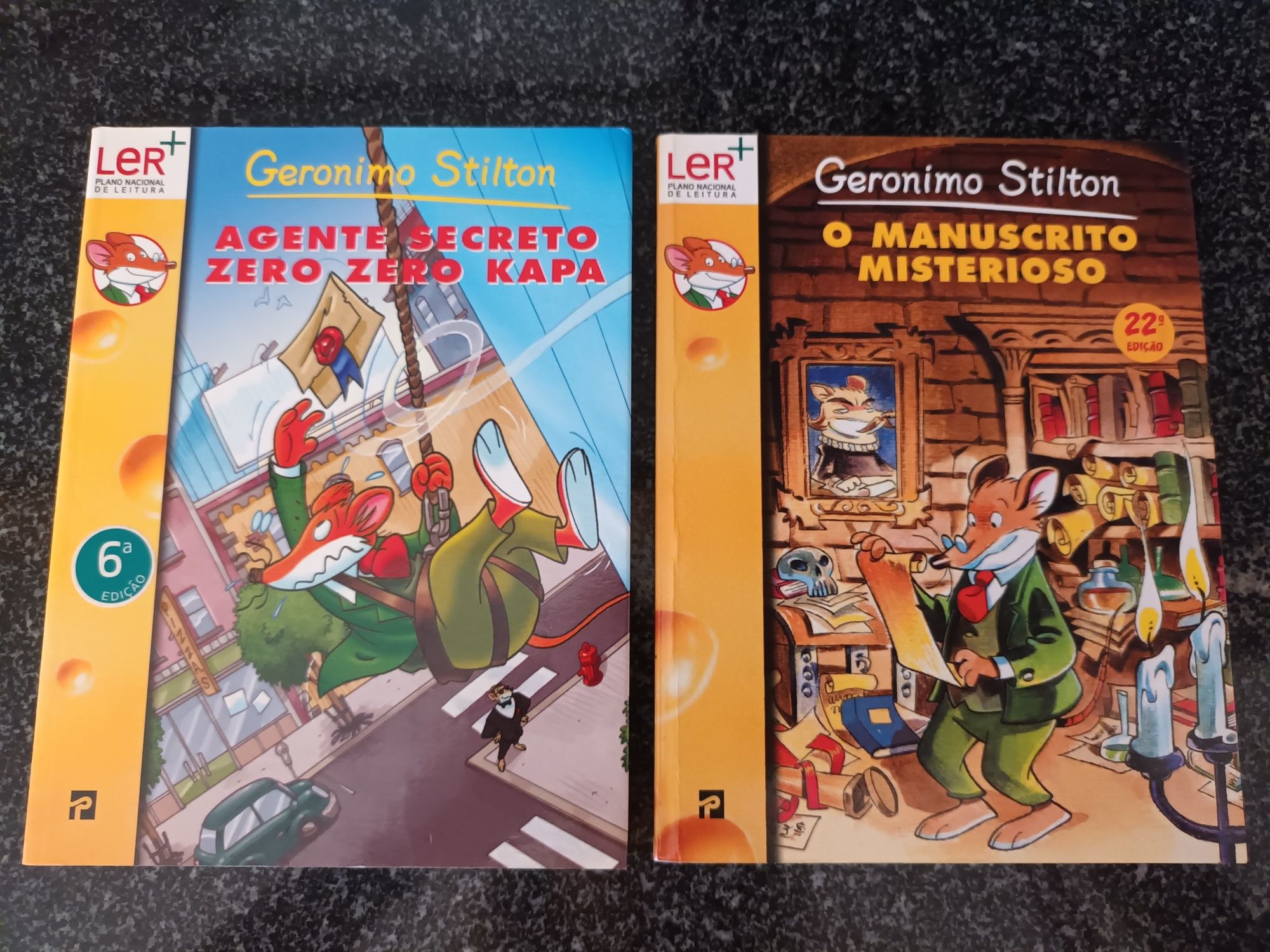 Livros Geronimo Stilton 3€ cada