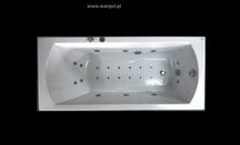 Producent Wanna z hydromasażem Koło 180x80 PERFECT