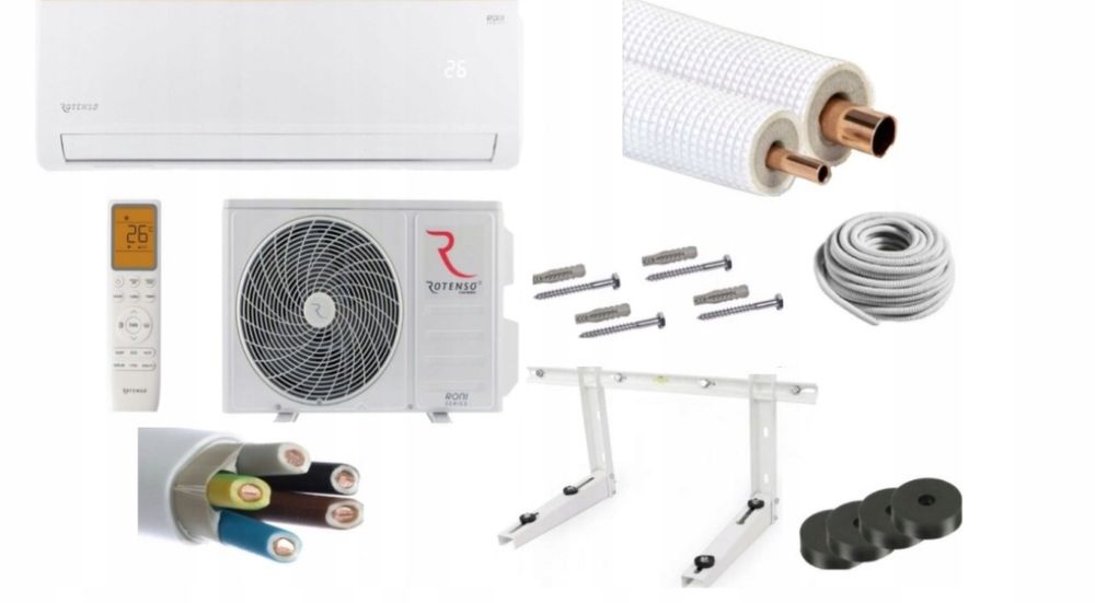 Klimatyaacja Rotenso Roni 3.5 kw z montazem