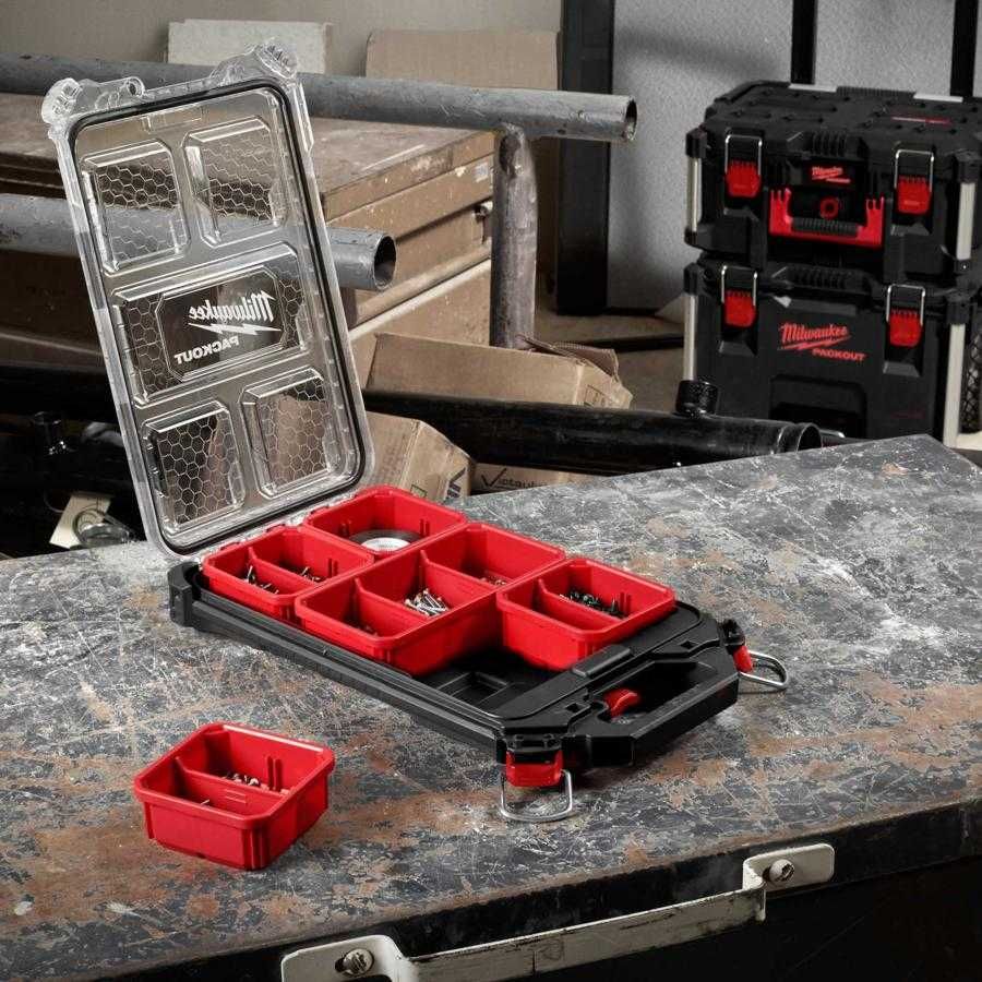 Органайзер Milwaukee Packout Compact 380х250 мм