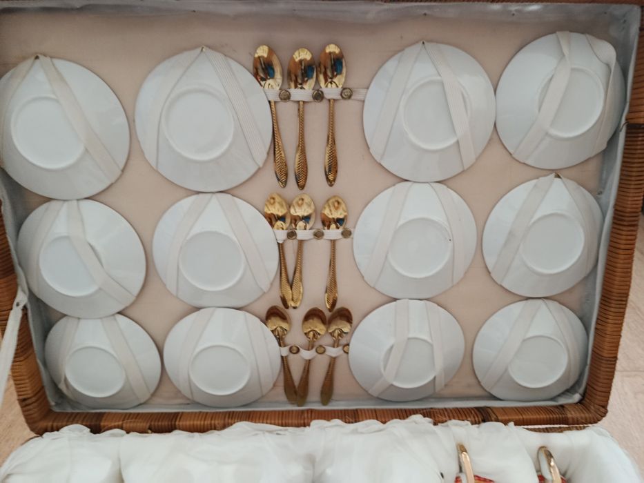 Mala conjunto de porcelana