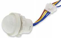Czujnik Ruchu Sensor Sonda PIR 230V 20mm LED