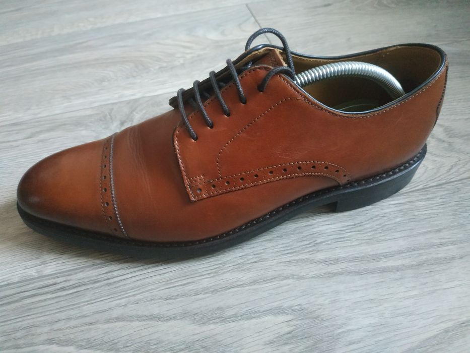 Туфли оксфорды дерби Oliver Sweeney 44р. Goodyear Welted