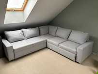 Sofa rozkładana jasnoszara Agata Meble