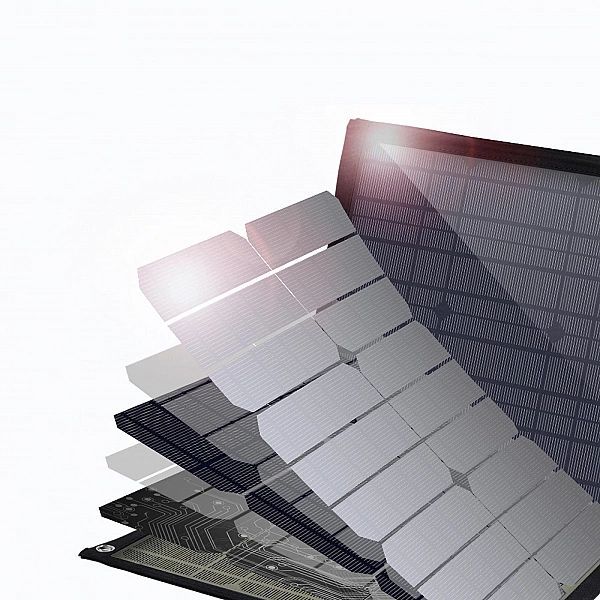 Choetech ładowarka solarna Usb składana 120w Dc, Usb C, 2 x Usb czarna