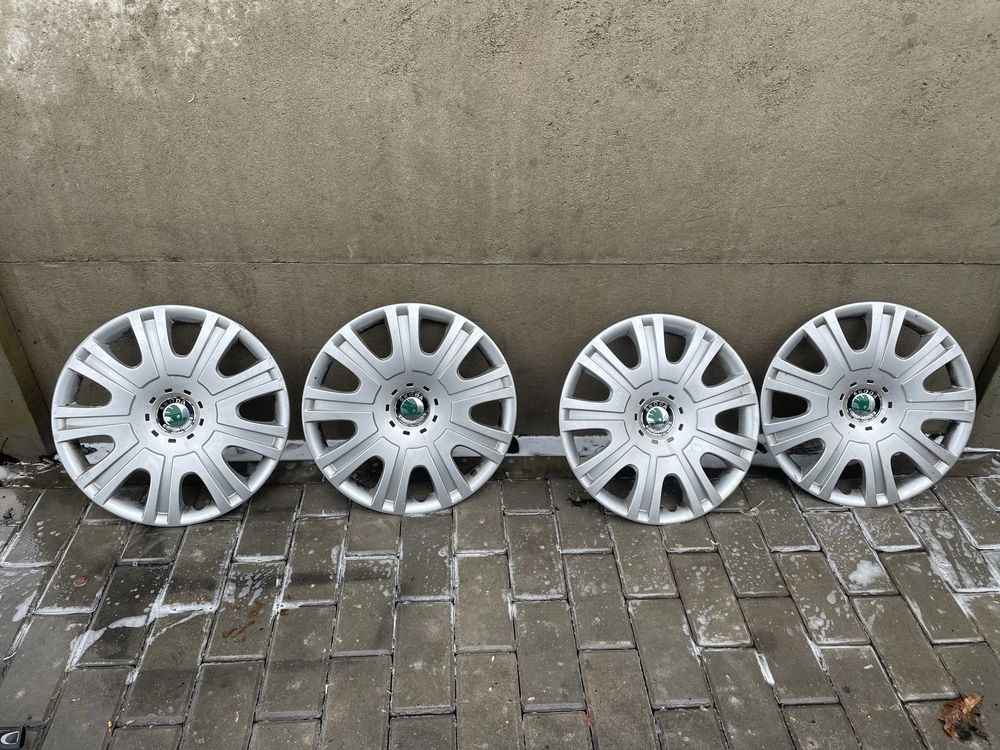 Oryginalne kołpaki 15” SKODA