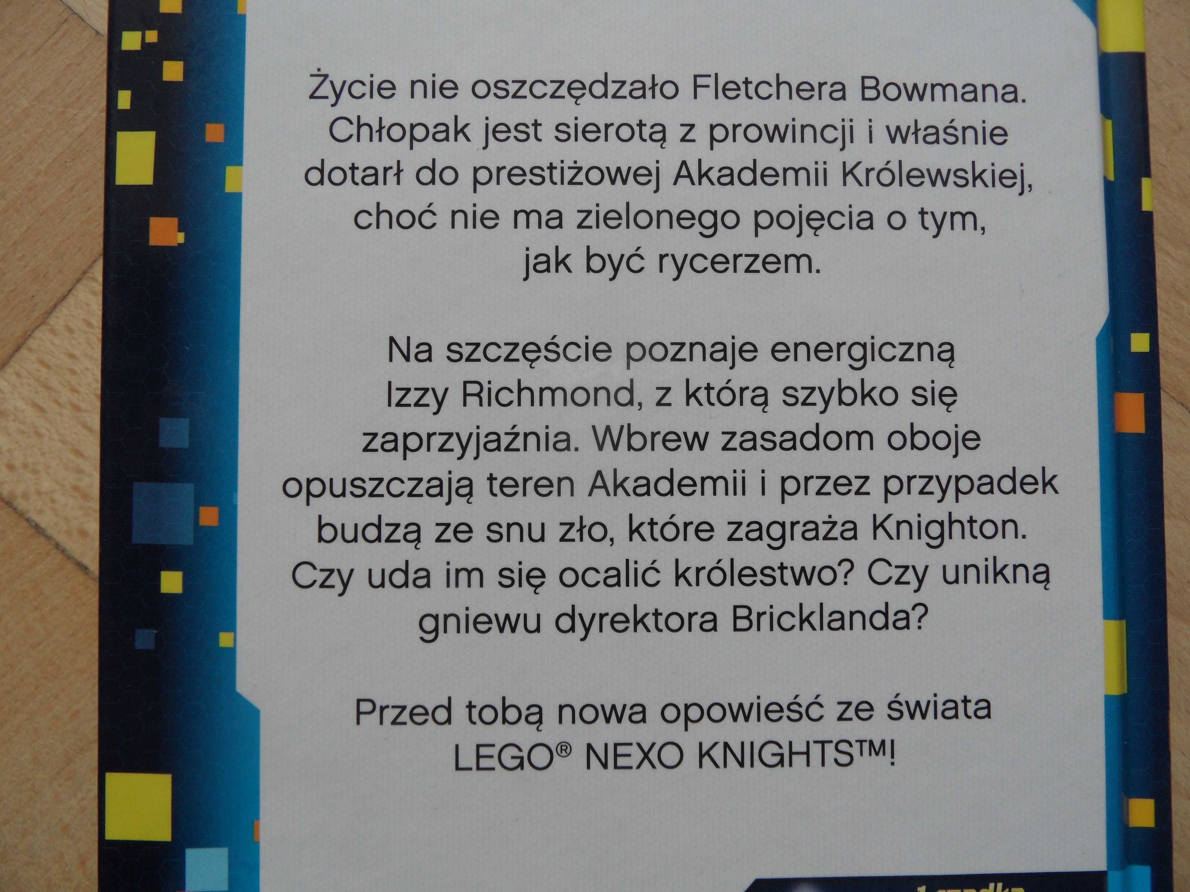 2x Książki Lego Nexo Knights - Obrońcy Królestwa, Zakazane Moce