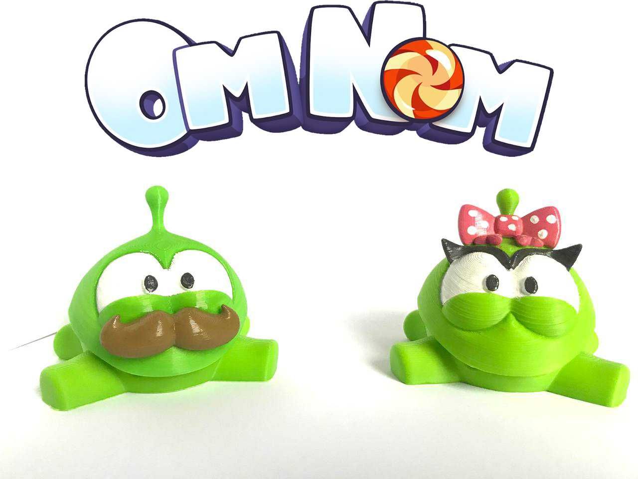 Ам ням, Om Nom, Ням ням, Цукерниця, Cut the Rope, "Ам-Ням", Башкотряс