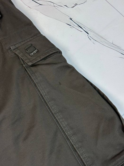 Карго-штани G-Star Rovic Zip 3d Tapered хакі 31/32