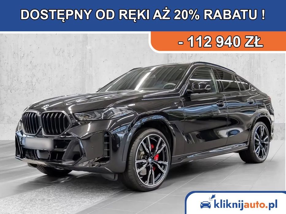 BMW X6 | X6 xDrive40d | Pakiet sportowy M Pro | 352KM