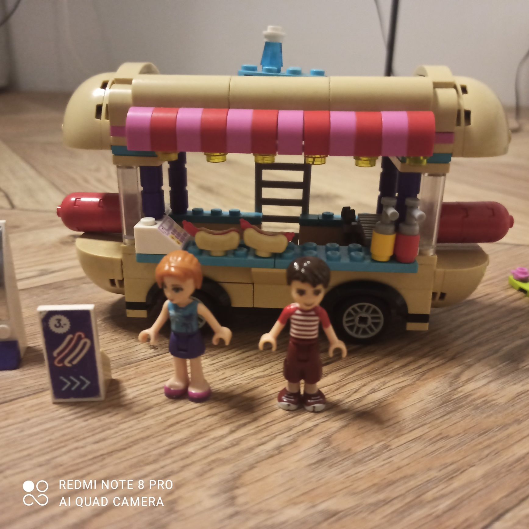 Lego friends furgonetka  hot-dog