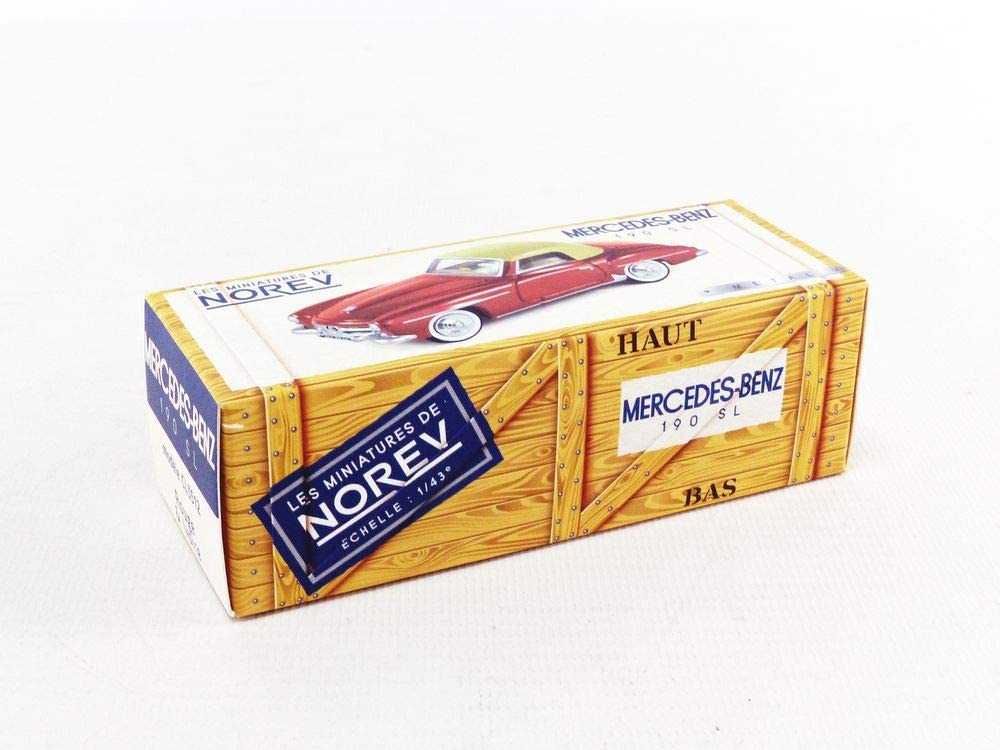 Miniatura 1:43 Norev -Mercedes Benz 190 SLRouge & Ivoire CL3512