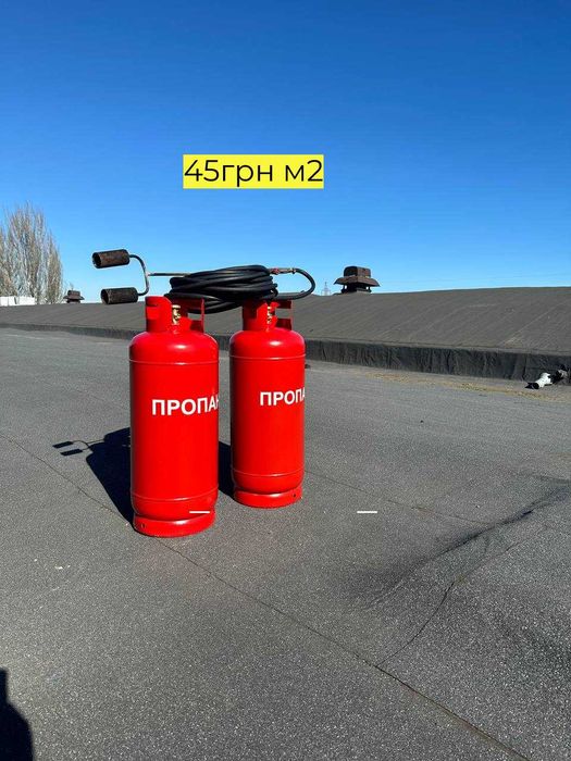 Кровельные работы. Еврорубероид. Ремонт мягкой кровли