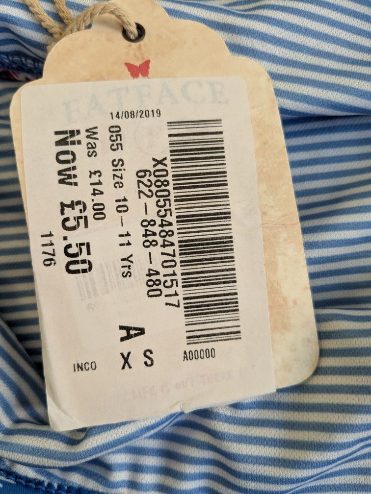 Góra od bikini Fat Face rozm. 10-11 lat