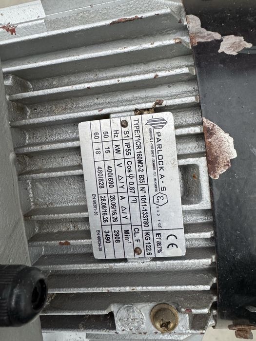 Śrutownik TARCZOWY Skiold 15kW - SUPER stan