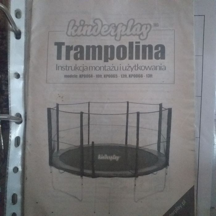 Trampolina kinderplay 5m