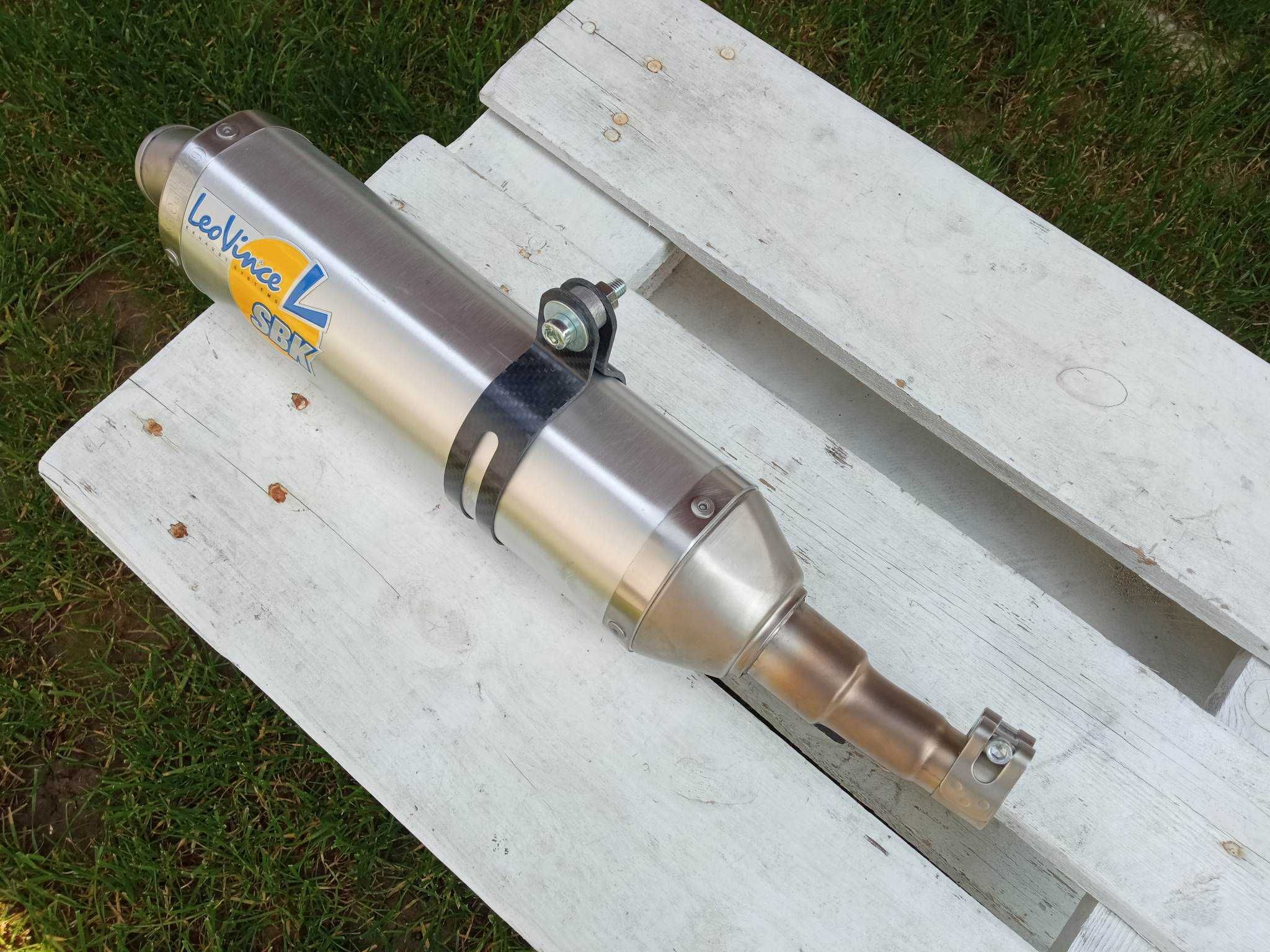 Tlumik Leo-Vince SBK SYM GTS EVO 125 Wydech Jak Nowy Wysylka