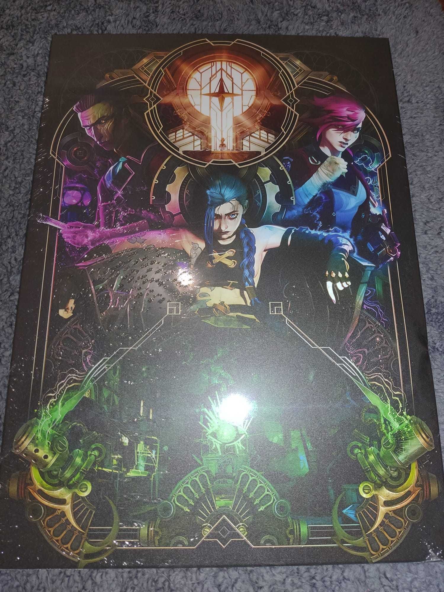 (Novo e Selado) Póster Displate - Arcane (League of Legends)