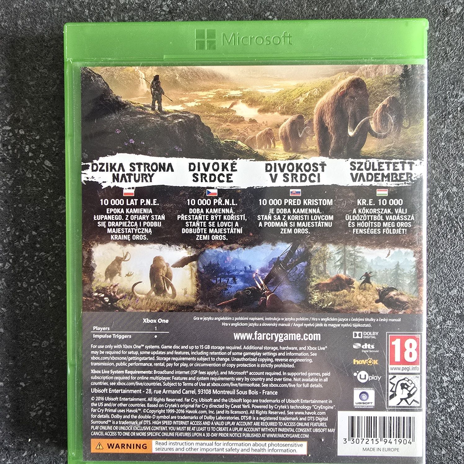 Farcry Primal xbox one wersja PL