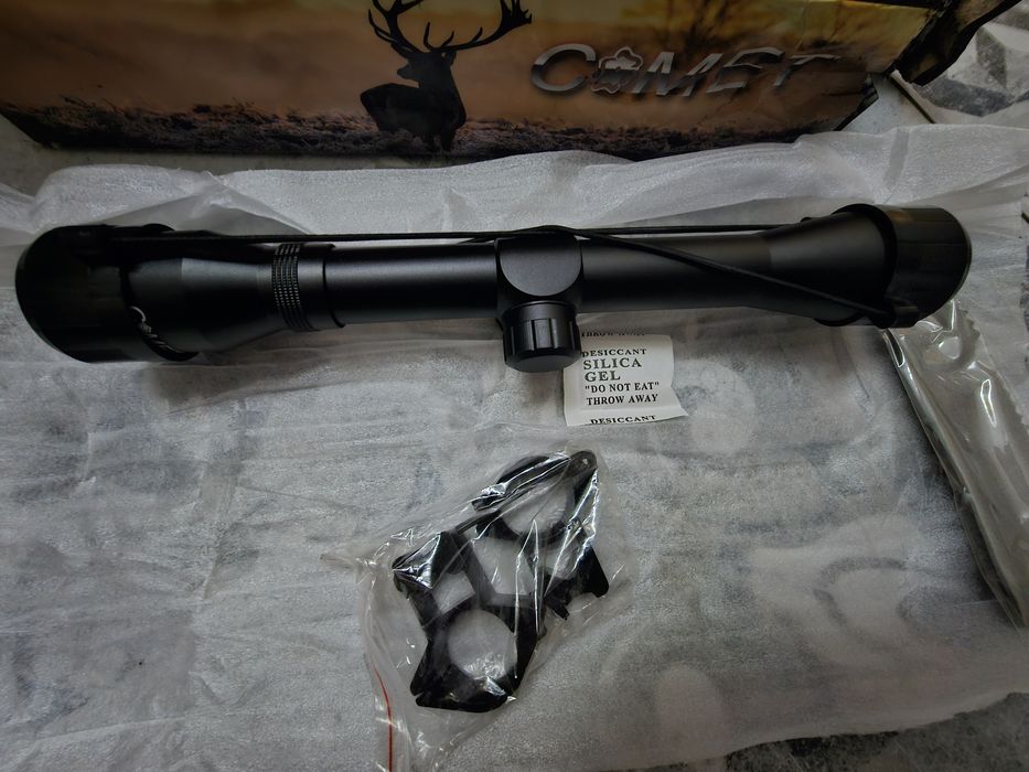 Luneta z przybliżeniem do wiatrówki celownik zoom