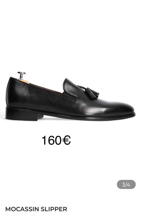 Sapatos  cabedal  sola seca