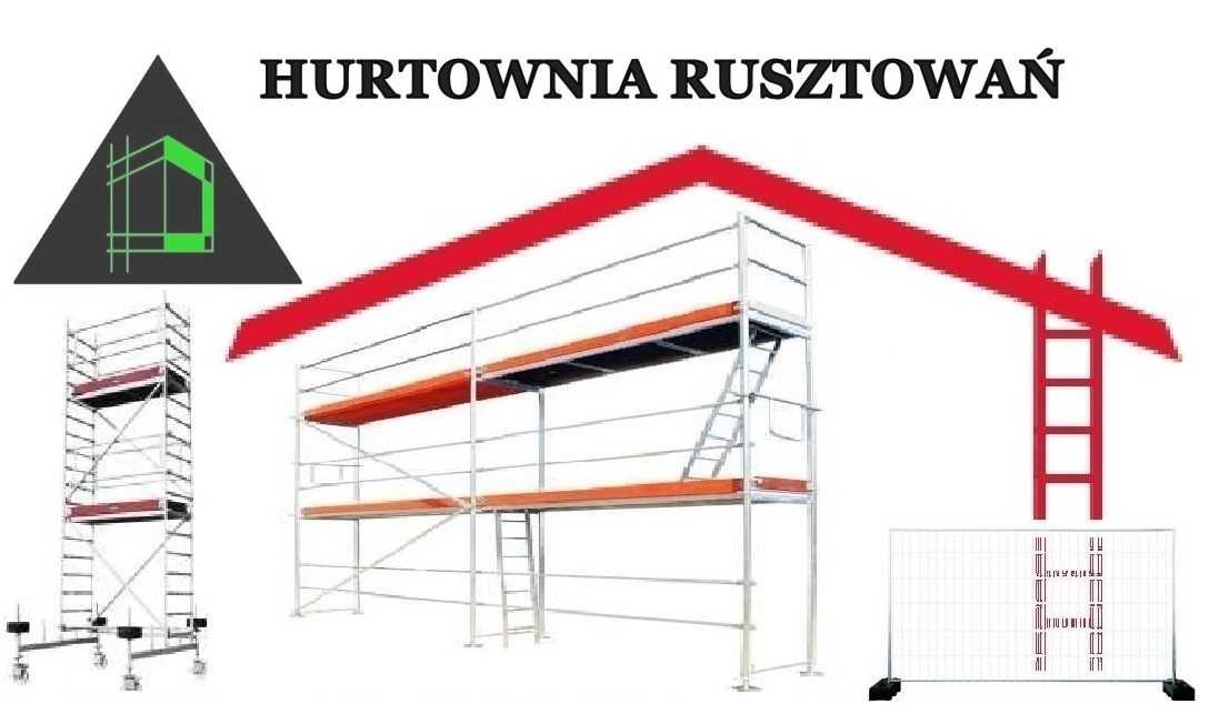 Rusztowania przejezdne ALTRAD - Jezdne Rusztowanie Aluminiowe do 13m