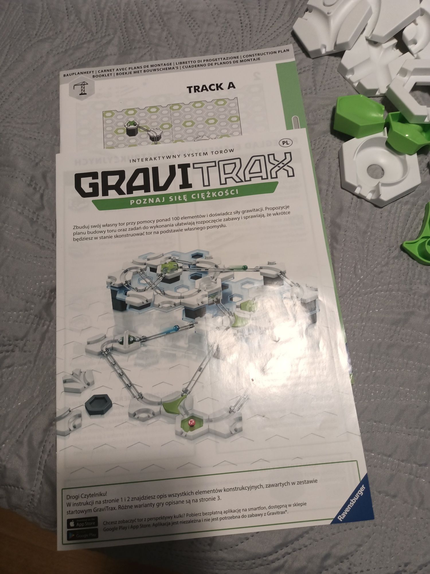 Gra Gravitrax starter set ponad 100 elementów