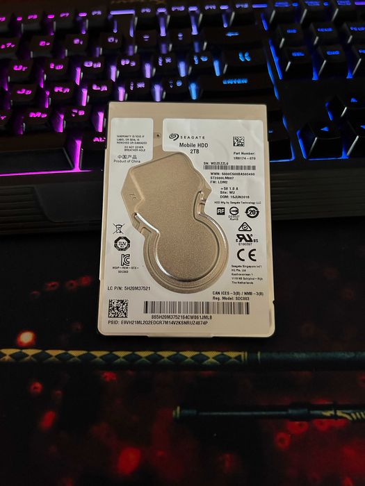 Жорсткий диск Seagate 2Tb Mobile HDD 2.5 для ноута