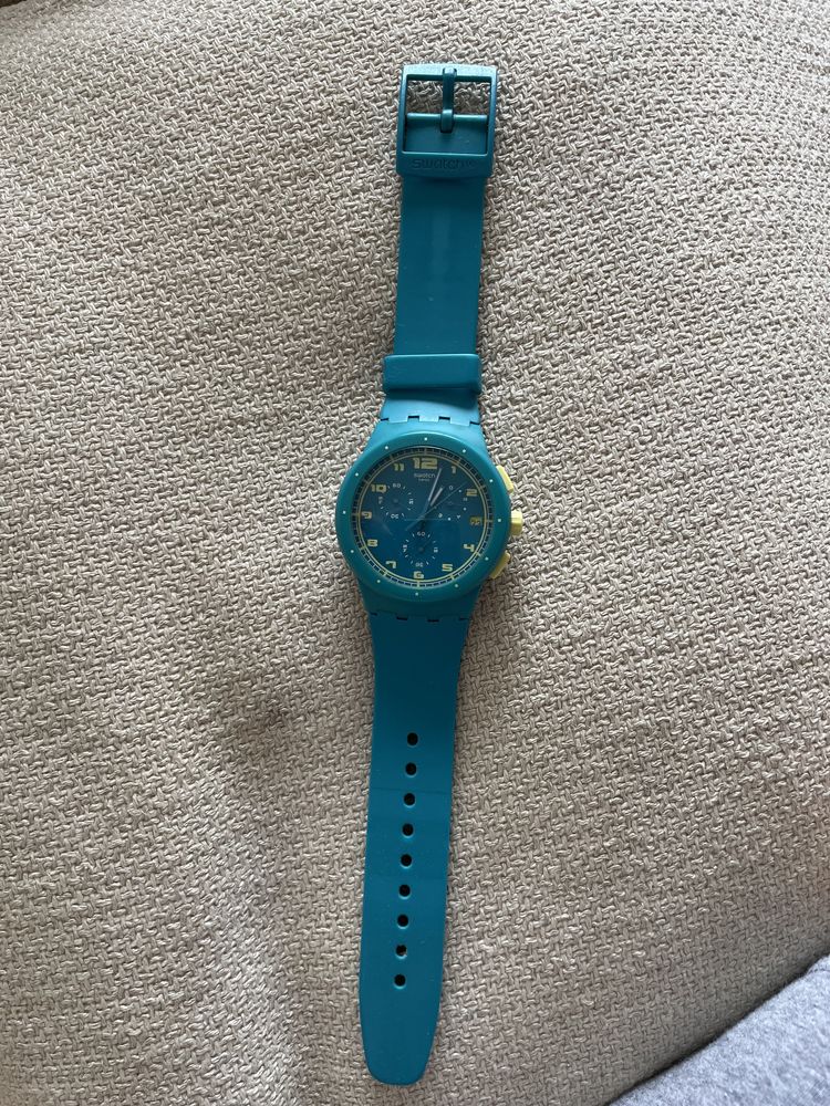 Swatch Crono Azul