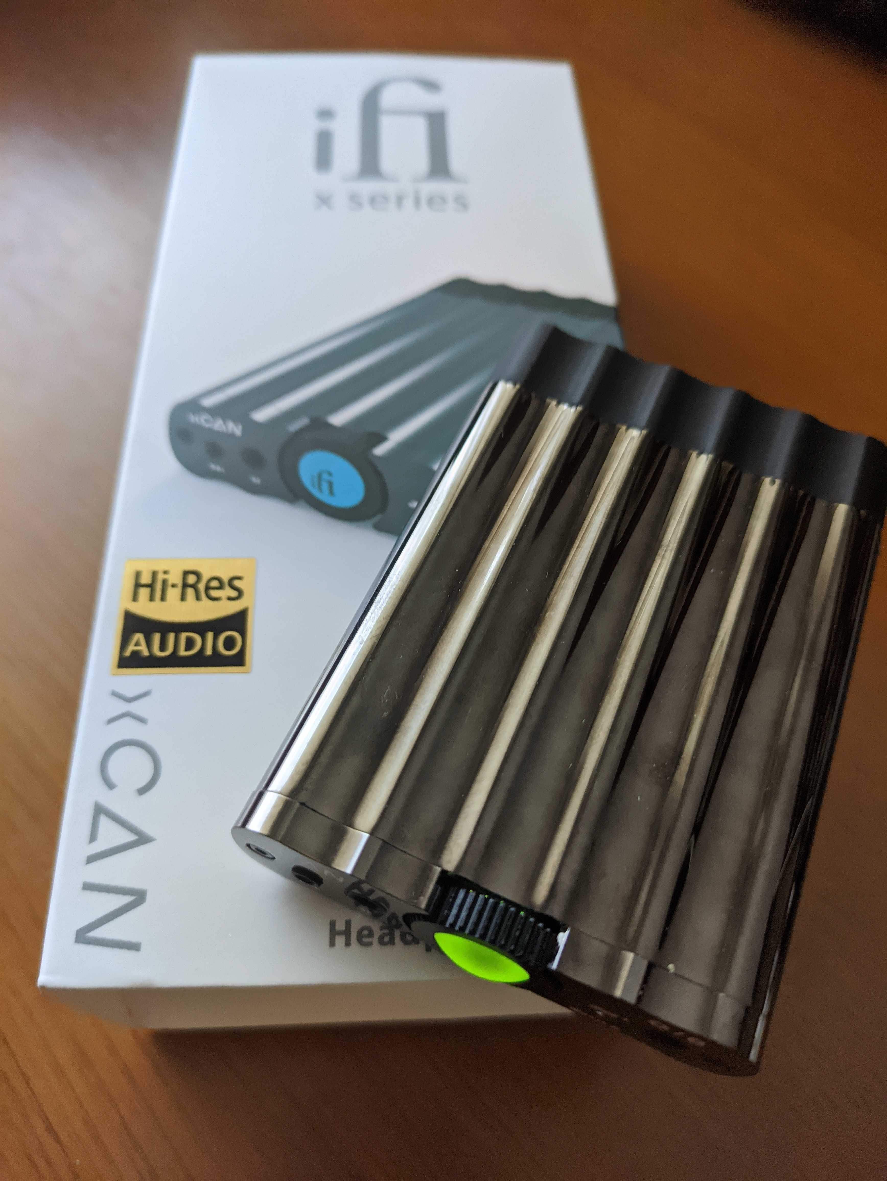iFi xCAN Amplificador portátil com Bluetooth AptX e AAC