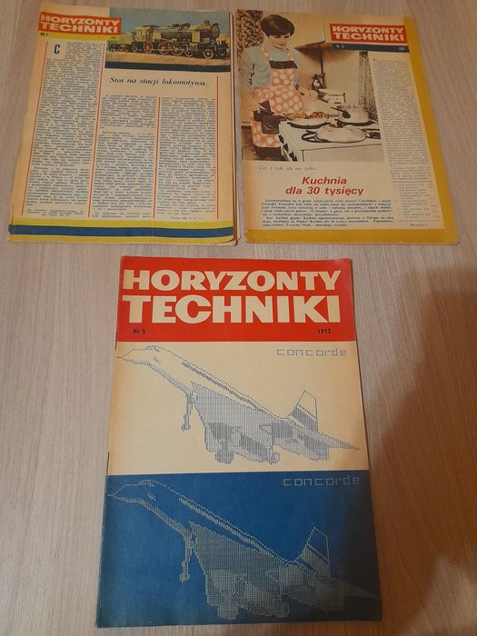 Stara gazeta Horyzonty Techniki