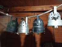 4 Lampy teatralne retro,na żarówki E14