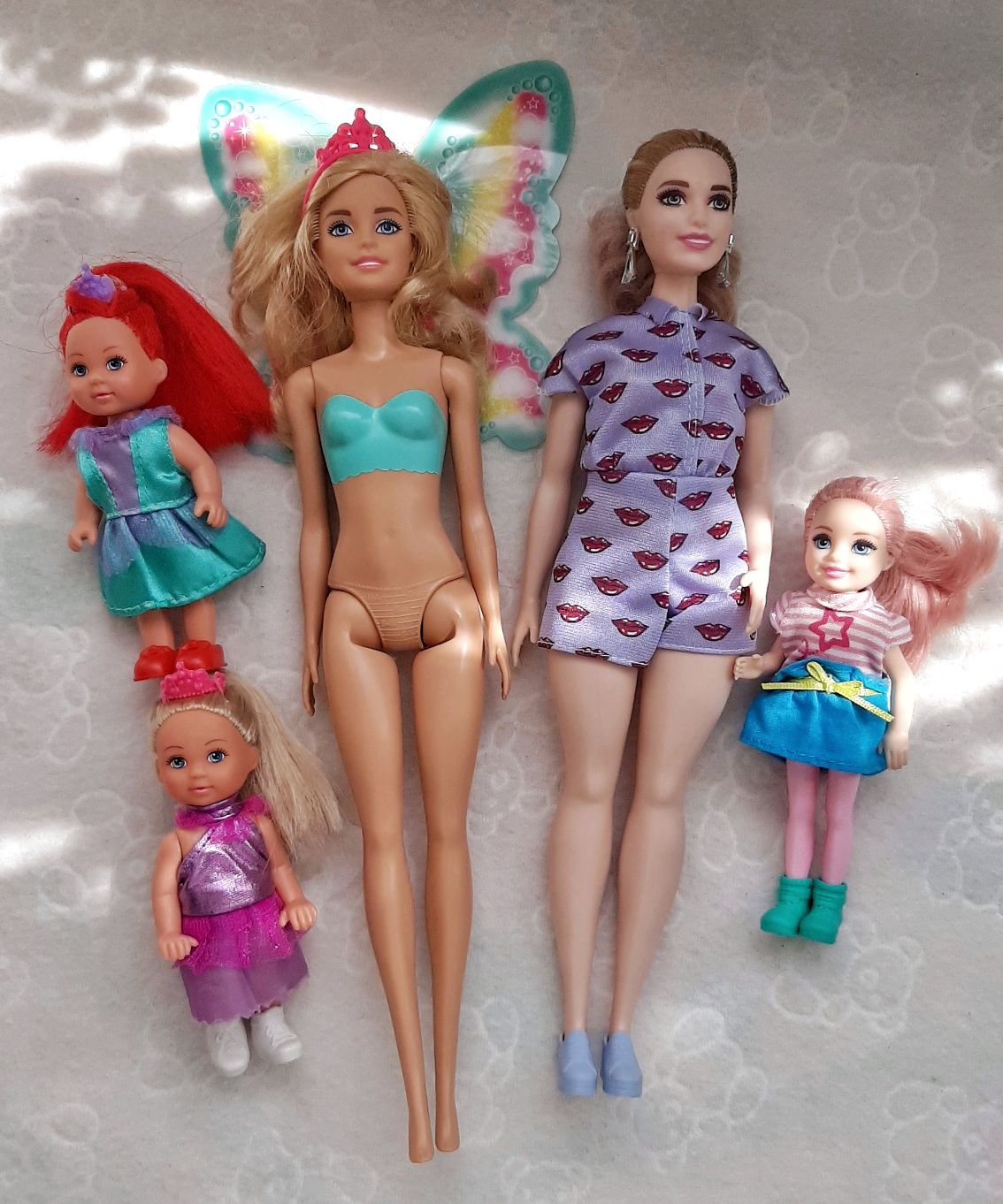 Різні лялічки ляльки барбі келлі баболі