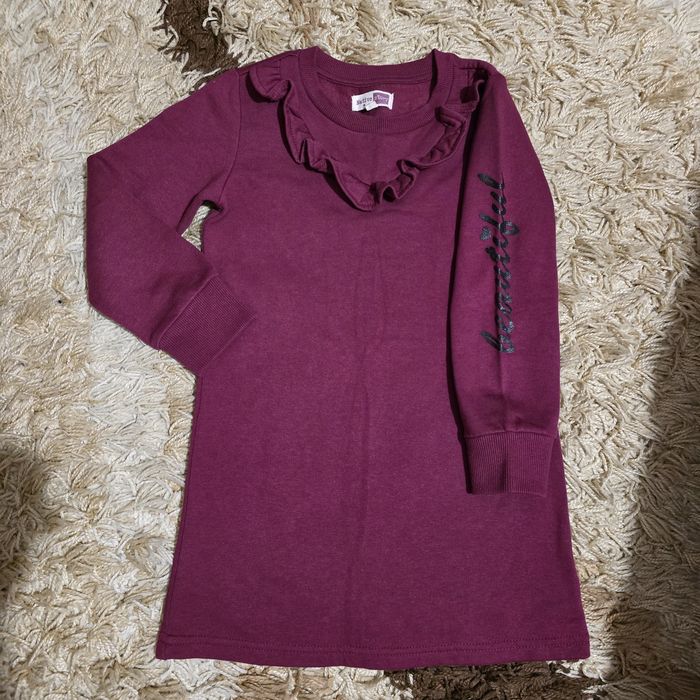 Тепла флісова сукня на дівчинку